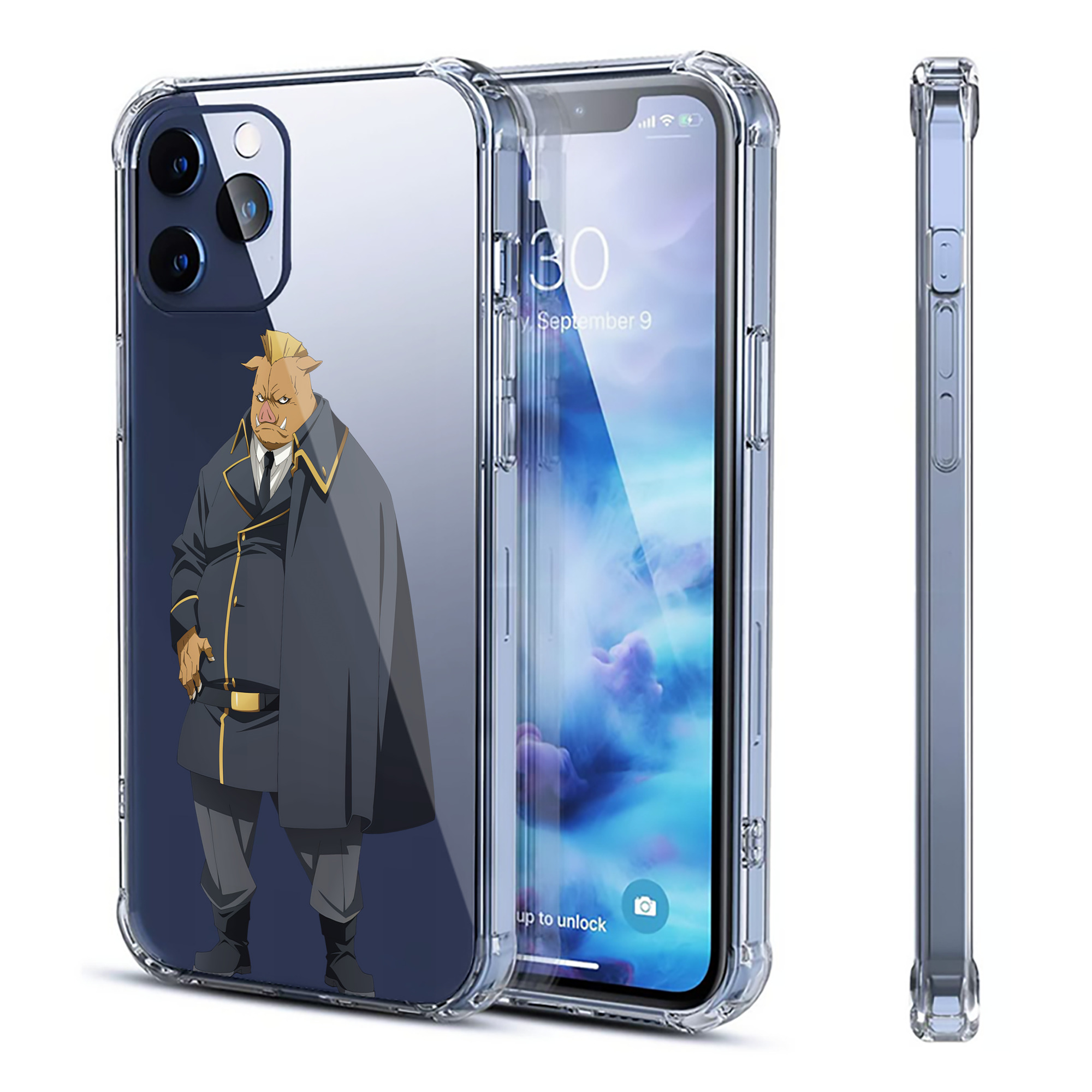 （画像用） 転スラ Regarding Reincarnated to Slime 【iPhone 12シリーズ対応】透明スマホケース（クリアソフトケース）